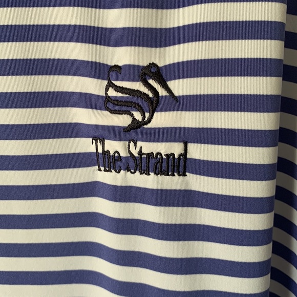 FootJoy Purple Stripe Golf Polo Size L - Picture 4 of 14